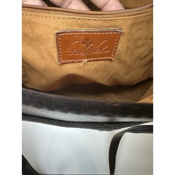 Patricia Nash Brown Leather Shoulder Bag - Picture 9 of 9